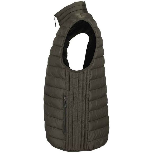 SOLS Mens Stream Body Warmer / Army - Picture 3 of 4